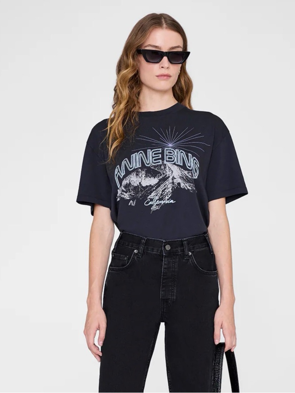Walker Tee California in Vintage Black